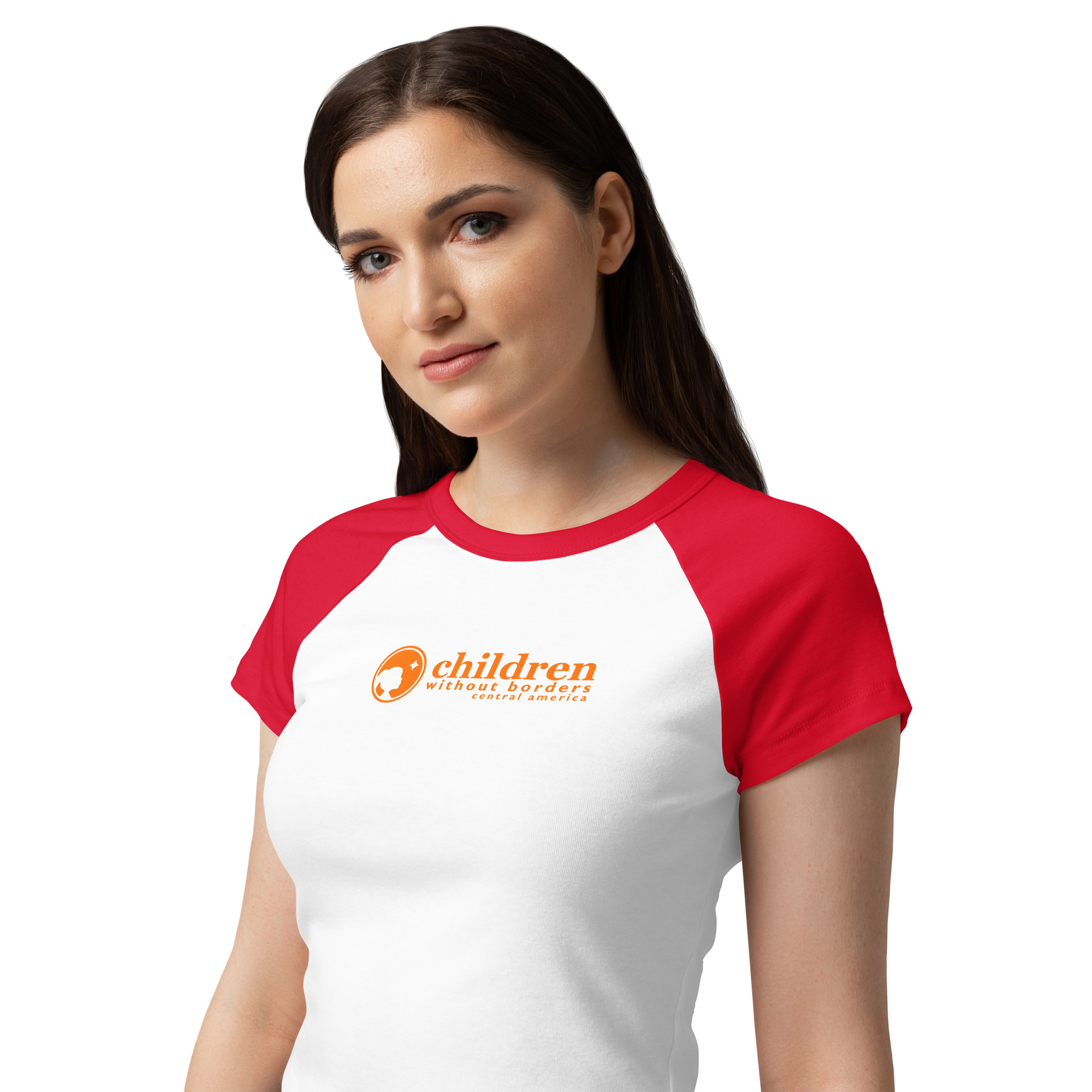 Women’s micro rib raglan baby tee